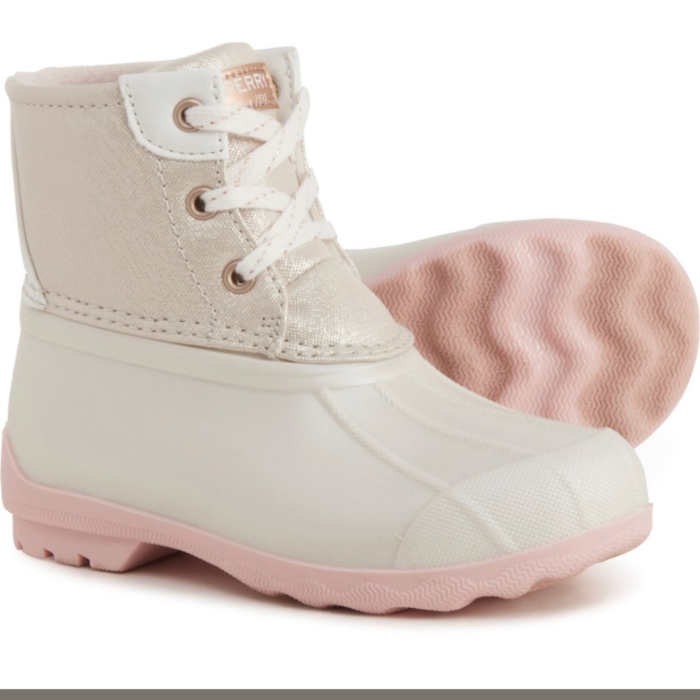 Sperry Port Duck Boots For Toddler Girls size 7T